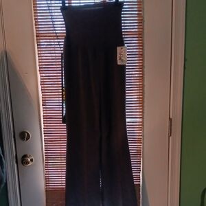 Maternity Gray Wide Leg Pant